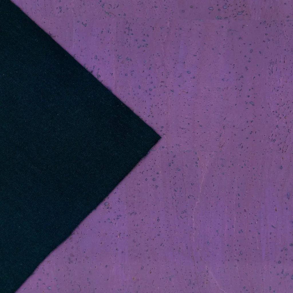 Purple Cork Fabric  COF-599