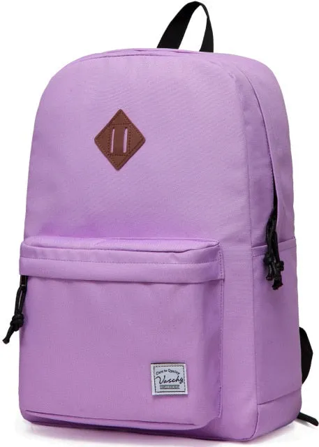School Backpack for Teenagers Travel School Bags Bookbag Fashion Classic University Student Backpacks Mochilas Yellow