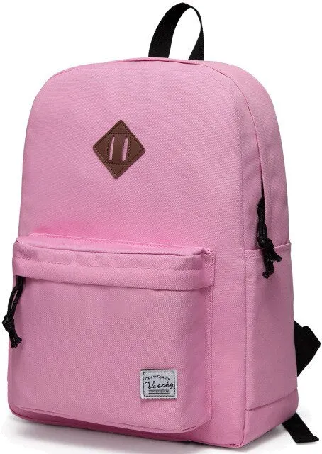 School Backpack for Teenagers Travel School Bags Bookbag Fashion Classic University Student Backpacks Mochilas Yellow