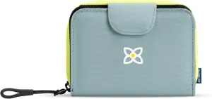 Sherpani Barcelona, Small Nylon Bifold Zipper Pocket Wallet for Women, Travel Bag, RFID Protection