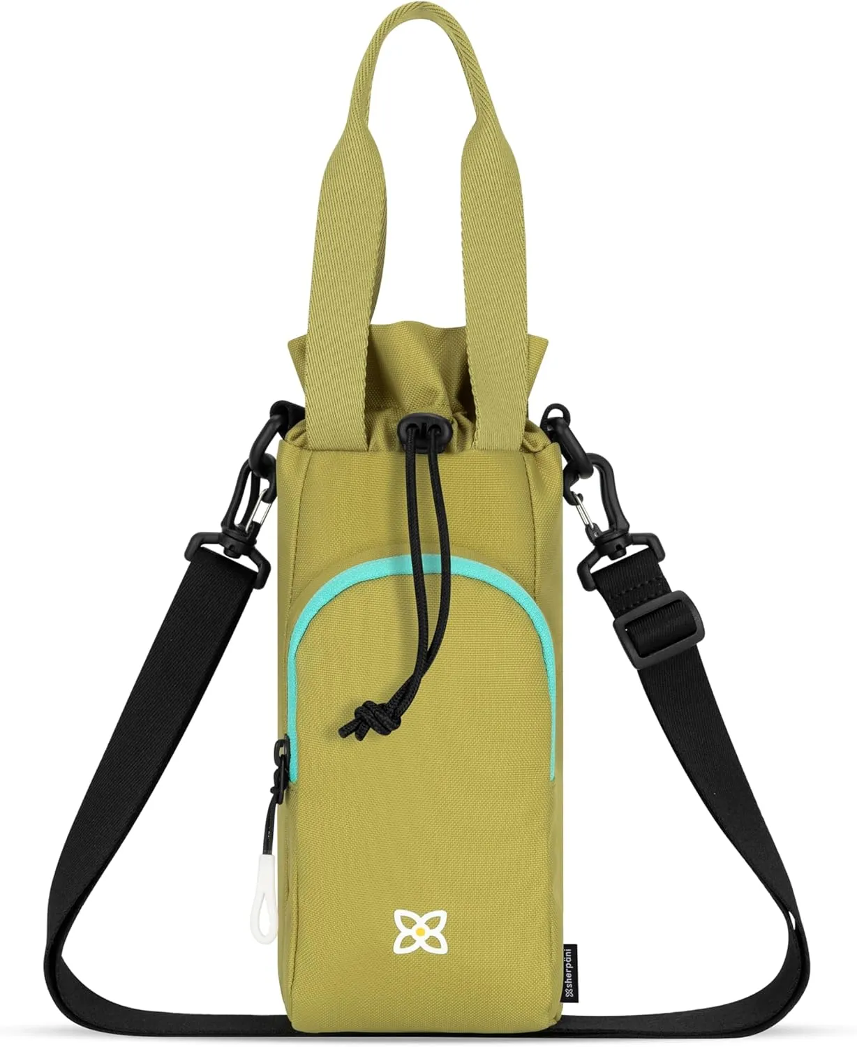 Sherpani Izzie, Water Bottle Holder, Water Bottle Crossbody, Small Shoulder Bag, Cross Body Purse for Women, Travel Gift