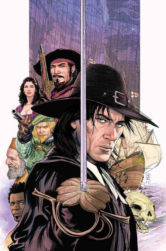 Solomon Kane Serpent Ring #1 Cover K 1:5 Ratio Variant Edition Zircher Virgi