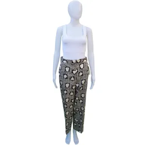 STELLA MCCARTNEY SILK HIGH-RISE PANTS NEW WITH TAGS