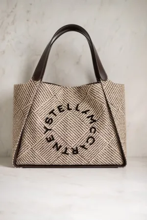 STELLA MCCARTNEY TOTE EMBROIDERED JACQUARD