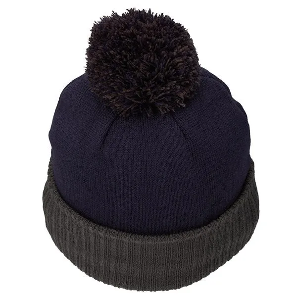 TaylorMade Bobble Beanie Hat 2024 - Navy