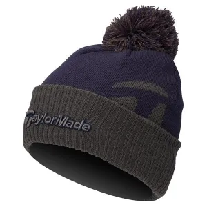 TaylorMade Bobble Beanie Hat 2024 - Navy