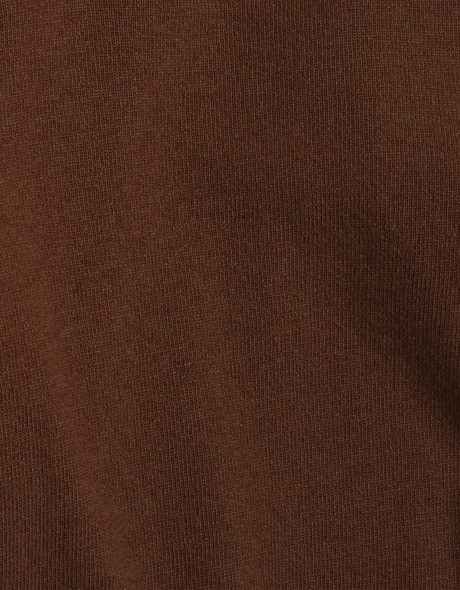 Women Classic Merino Wool Crew - Coffee Brown