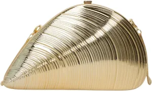 Women Seashell Acrylic Evening Clutch Bag Glitter Purse Handbag Chain Shoulder Bag for Wedding Party Prom